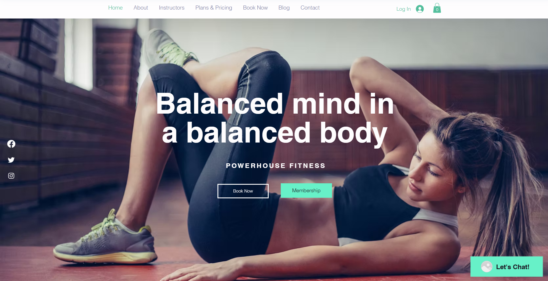 Portfolio template preview