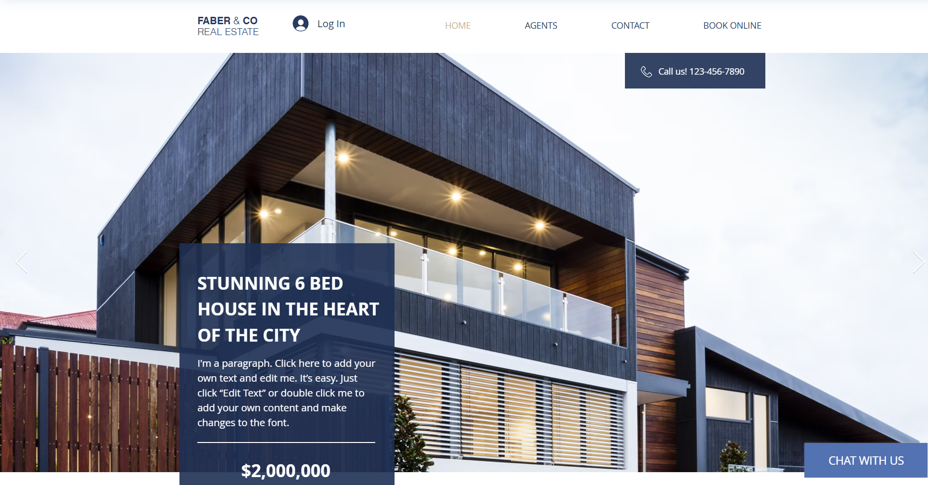 Startup template preview